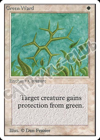 Green Ward non comune (EN) -NEAR MINT-
