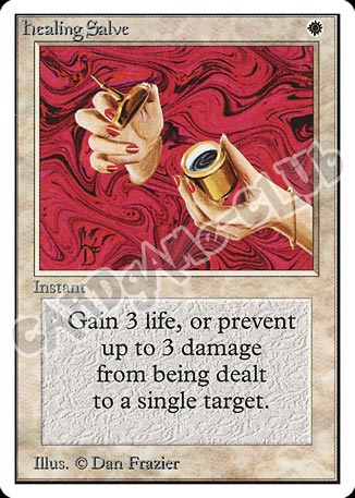 Healing Salve comune (EN) -NEAR MINT-