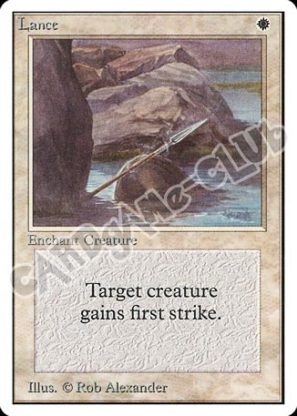 Lance non comune (EN) -NEAR MINT-