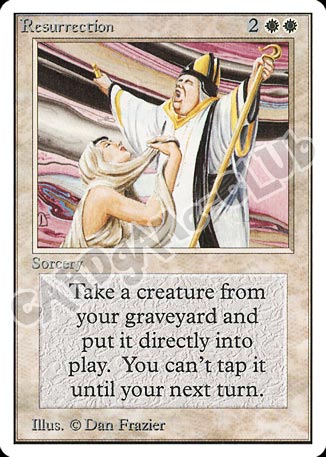 Resurrection non comune (EN) -NEAR MINT-