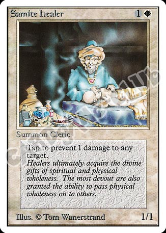 Samite Healer comune (EN) -NEAR MINT-