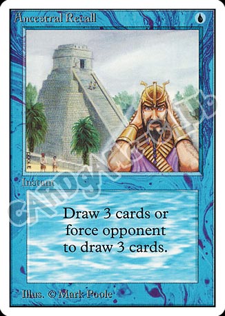 Ancestral Recall rara (EN) -NEAR MINT-