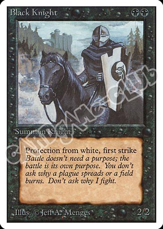 Black Knight non comune (EN) -NEAR MINT-