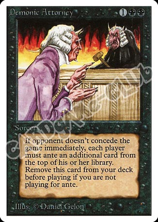 Demonic Attorney rara (EN) -NEAR MINT-