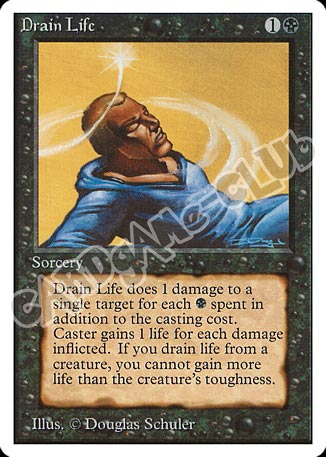 Drain Life comune (EN) -NEAR MINT-