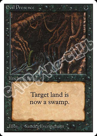 Evil Presence non comune (EN) -NEAR MINT-