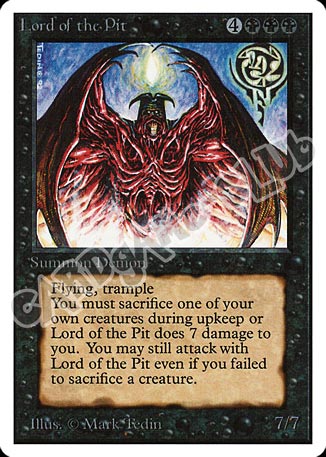 Lord of the Pit rara (EN) -NEAR MINT-