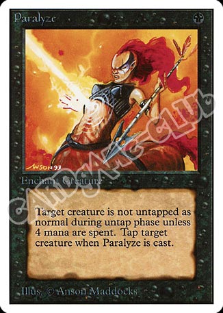 Paralyze comune (EN) -NEAR MINT-