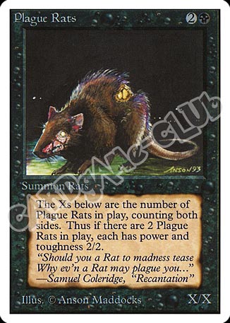 Plague Rats comune (EN) -NEAR MINT-