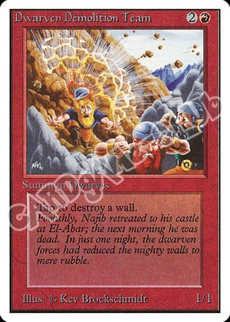 Dwarven Demolition Team non comune (EN) -NEAR MINT-