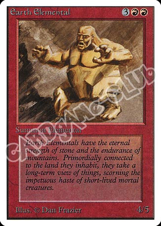 Earth Elemental non comune (EN) -NEAR MINT-