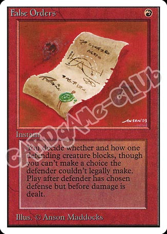 False Orders comune (EN) -NEAR MINT-