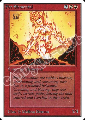 Fire Elemental non comune (EN) -NEAR MINT-