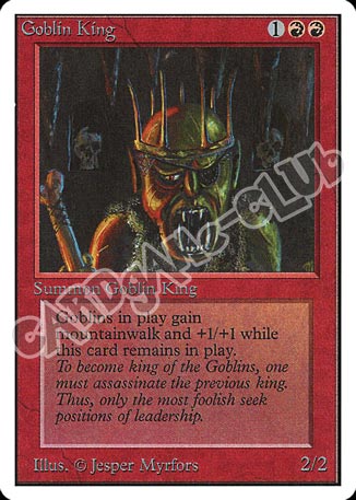 Goblin King rara (EN) -NEAR MINT-