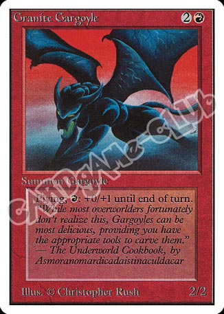 Granite Gorgoyle rara (EN) -NEAR MINT-