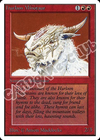 Hurloon Minotaur comune (EN) -NEAR MINT-