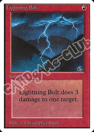 Lightning Bolt comune (EN) -NEAR MINT-