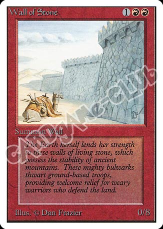 Wall of Stone non comune (EN) -NEAR MINT-