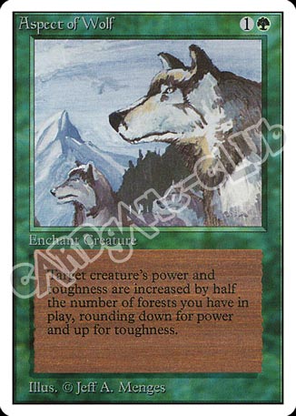 Aspect of Wolf rara (EN) -NEAR MINT-