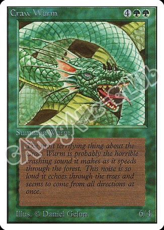 Craw Wurm comune (EN) -NEAR MINT-