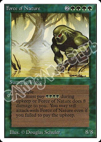 Force of Nature rara (EN) -NEAR MINT-