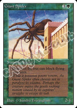 Giant Spider comune (EN) -NEAR MINT-