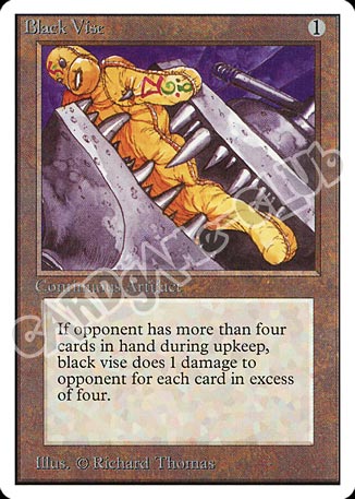 Black Vise non comune (EN) -NEAR MINT-