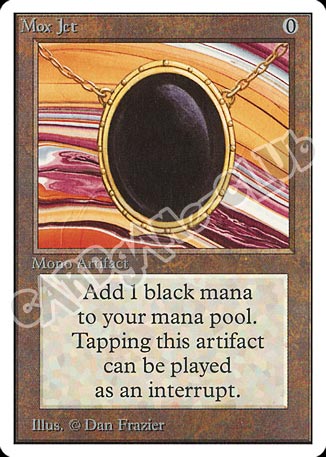 Mox Jet rara (EN) -NEAR MINT-