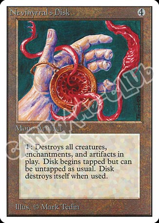 Nevinyrral's Disk rara (EN) -NEAR MINT-