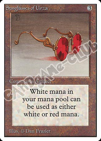 Sunglasses of Urza rara (EN) -NEAR MINT-