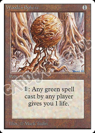 Wooden Sphere non comune (EN) -NEAR MINT-