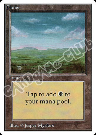 Plains comune (EN) -NEAR MINT-