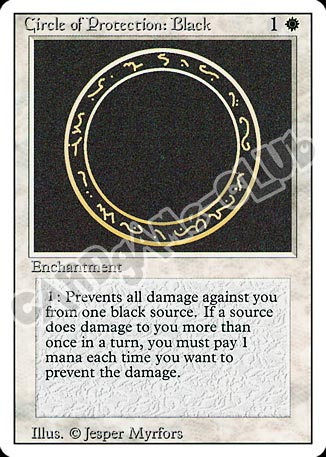 Circle of Protection: Black comune (EN) -NEAR MINT-