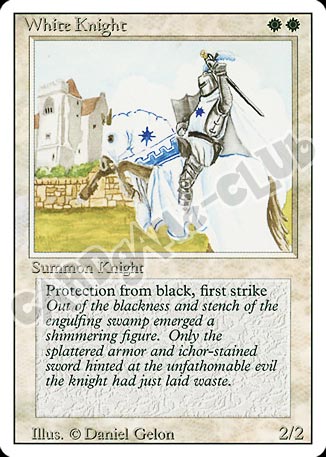 White Knight non comune (EN) -NEAR MINT-