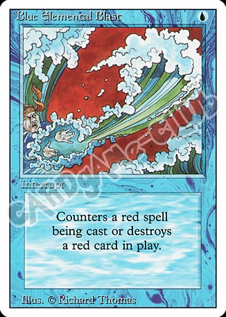 Blue Elemental Blast comune (EN) -NEAR MINT-