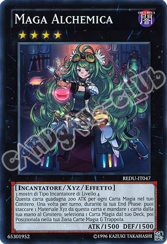 REDU-IT047 Maga Alchemica super rara Unlimited (IT) -NEAR MINT-