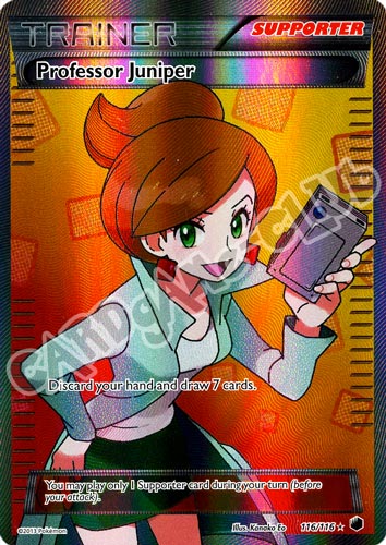 116 / 116 Professor Juniper rara ex foil (EN) -NEAR MINT-
