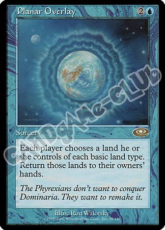 028 / 143 Planar Overlay rara (EN) -NEAR MINT-