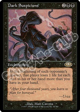 040 / 143 Dark Suspiciouns rara (EN) -NEAR MINT-