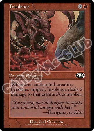 063 / 143 Insolence comune (EN) -NEAR MINT-