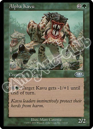 077 / 143 Alpha Kavu non comune (EN) -NEAR MINT-