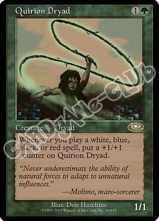 089 / 143 Quirion Dryad rara (EN) -NEAR MINT-
