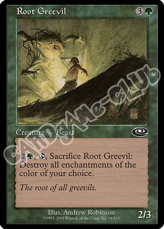 091 / 143 Root Greevil comune (EN) -NEAR MINT-