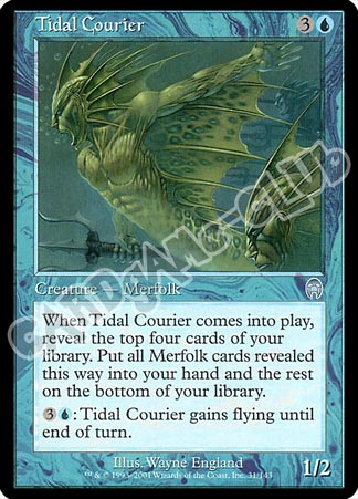 031 / 143 Tidal Courier non comune (EN) -NEAR MINT-