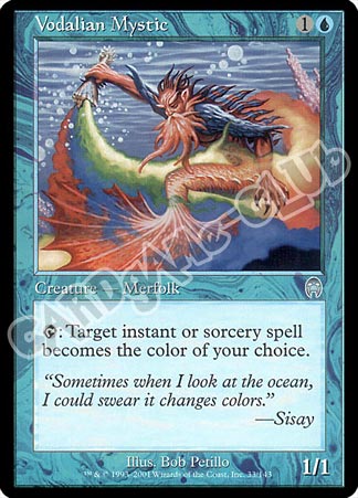 033 / 143 Vodalian Mystic non comune (EN) -NEAR MINT-