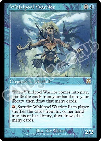 036 / 143 Whirpool Warrior rara (EN) -NEAR MINT-