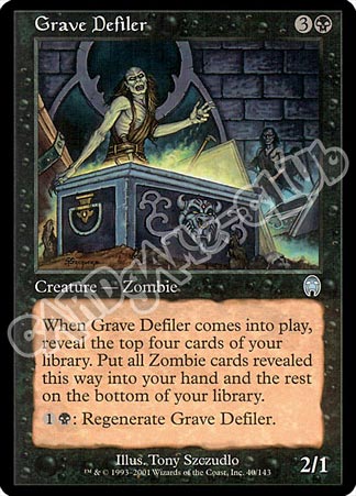 040 / 143 Grave Defiler non comune (EN) -NEAR MINT-