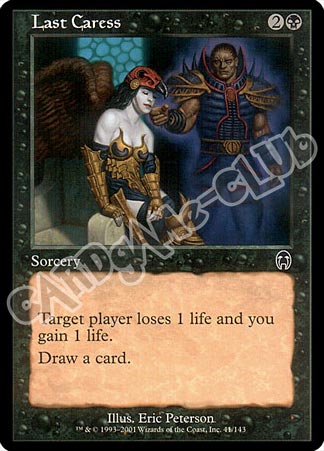 041 / 143 Last Caress comune (EN) -NEAR MINT-