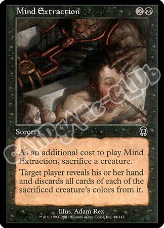 042 / 143 Mind Extraction comune (EN) -NEAR MINT-
