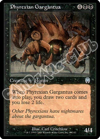 048 / 143 Phyrexian Gargantua non comune (EN) -NEAR MINT-